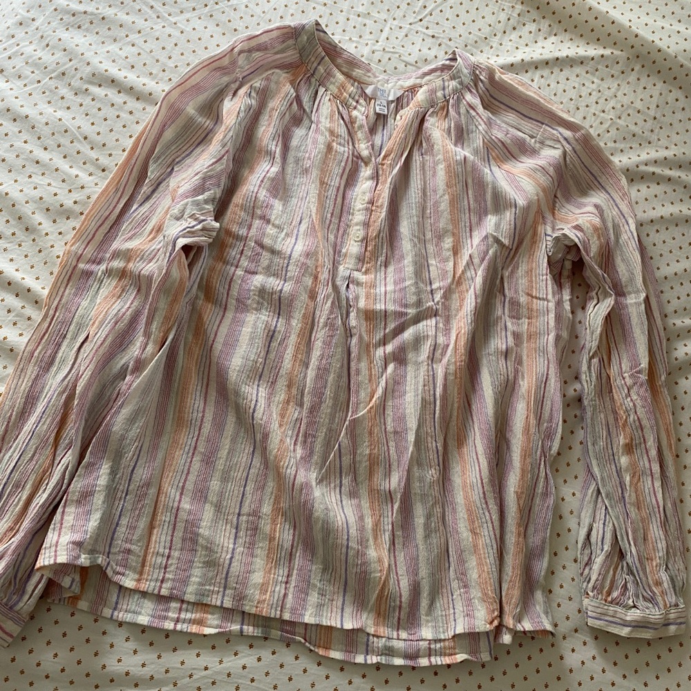 Striped shirt, L